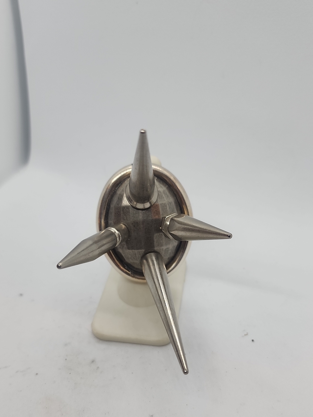 GASOLINE GLAMOUR DISCO SPIKE RING SILVER 🪩🪩🪩 - Picture 5 of 7